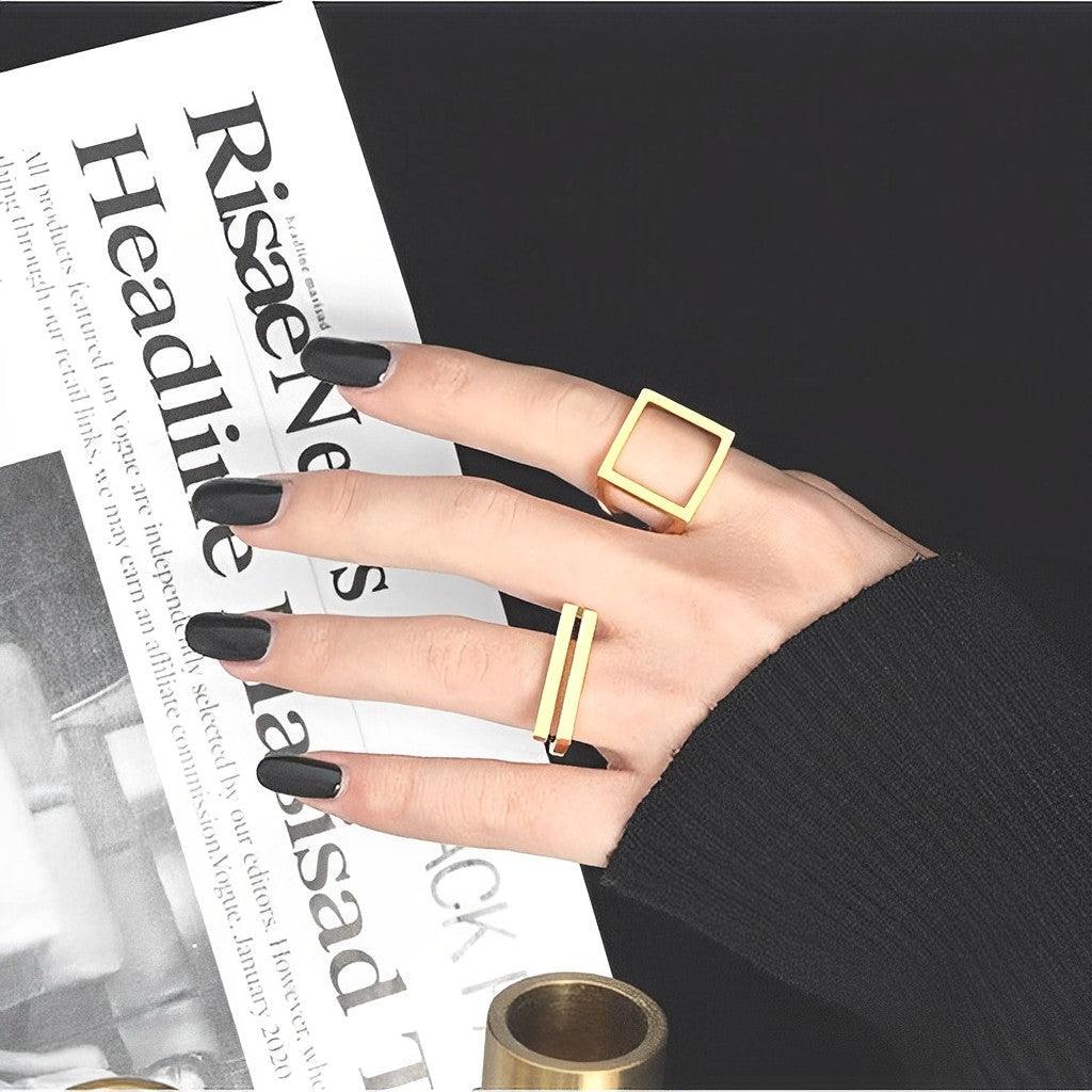 Double Bar Ring - Halie