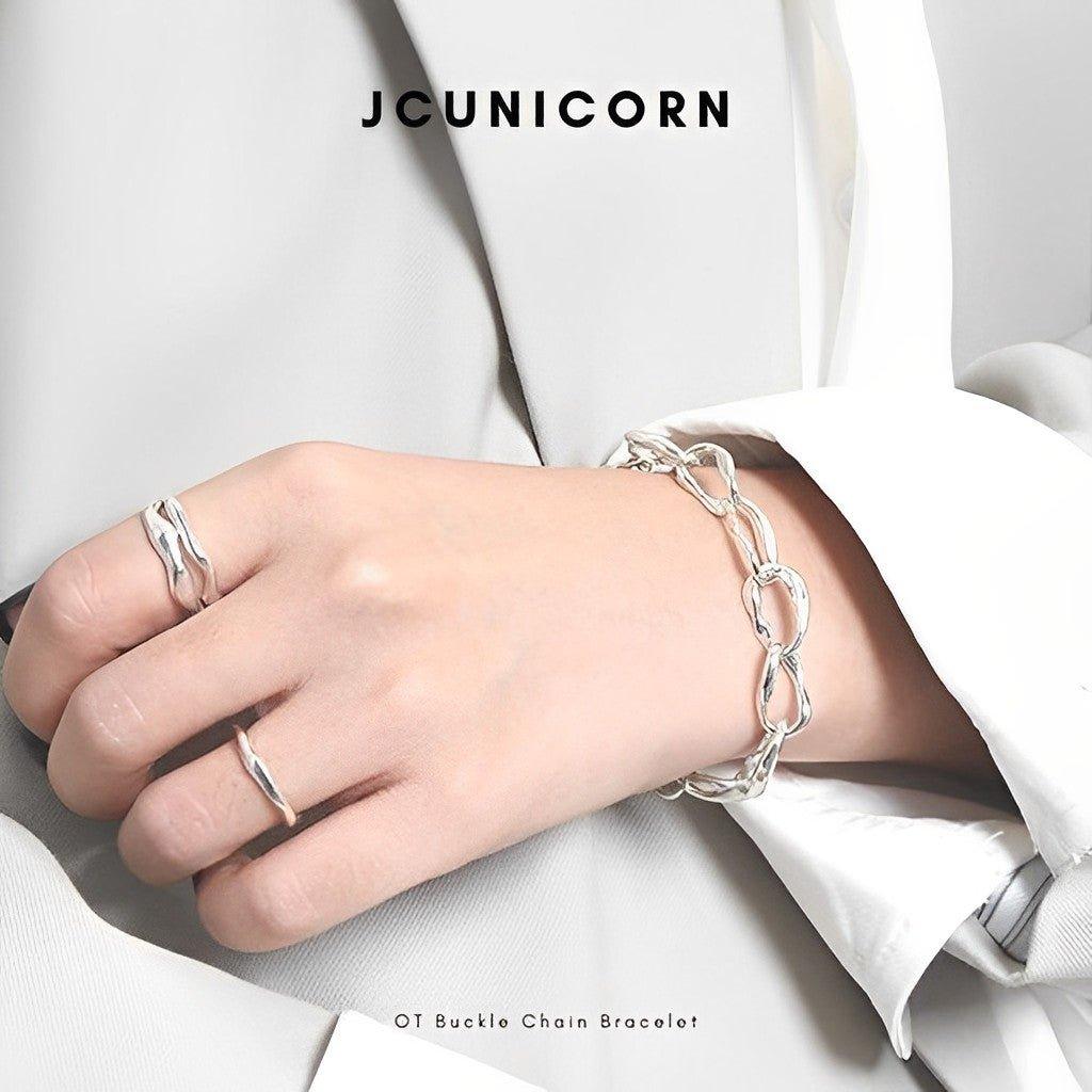 OT Buckle Chain Bracelet