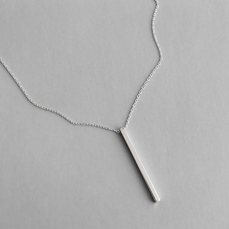 Women's Bar Pendant - Echo