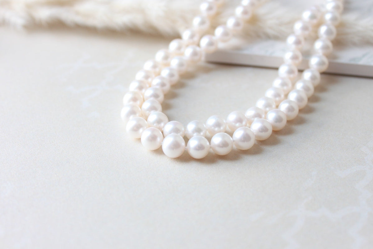 cleaning sterling silver pearl necklaces