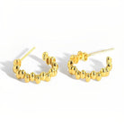 Beaded Hoop Earrings