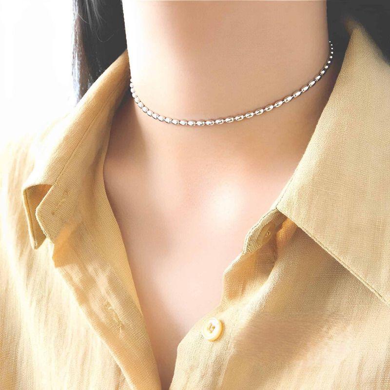 Beaded Necklace - Delia