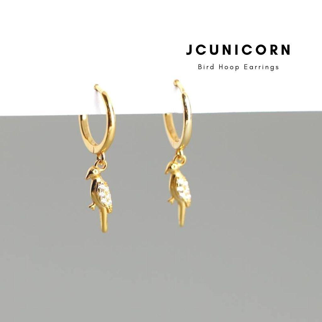 Bird Drop Earrings