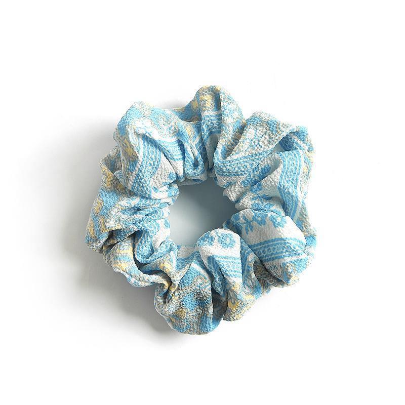 Blue Celadon Scrunchie
