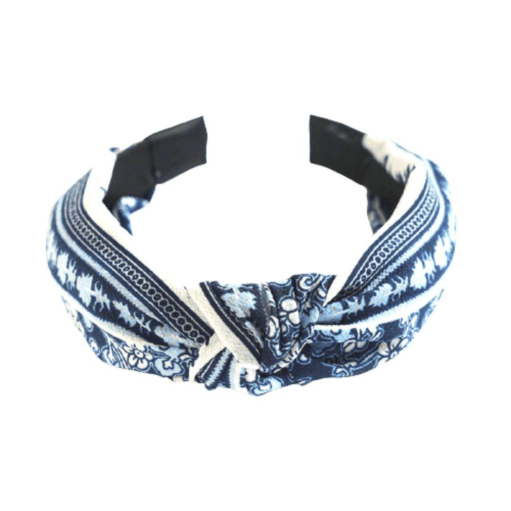 Blue Knot Hairband "Artemis"