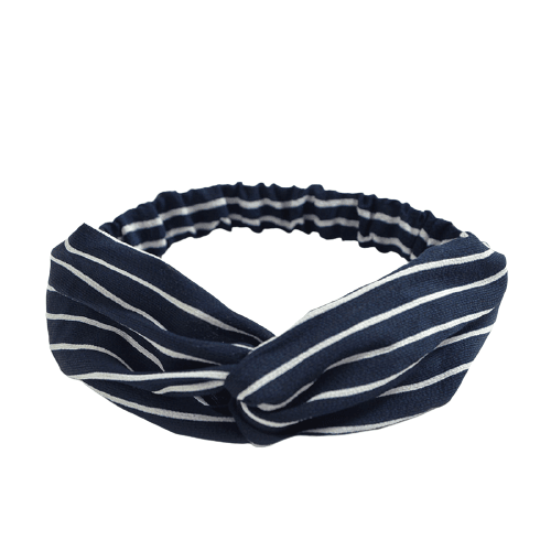 Blue Stripes Headband "Trivia"