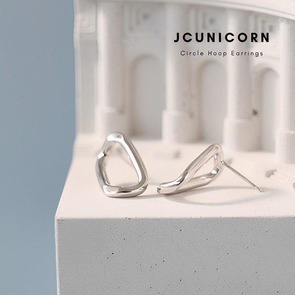 Circle Hoop Earrings