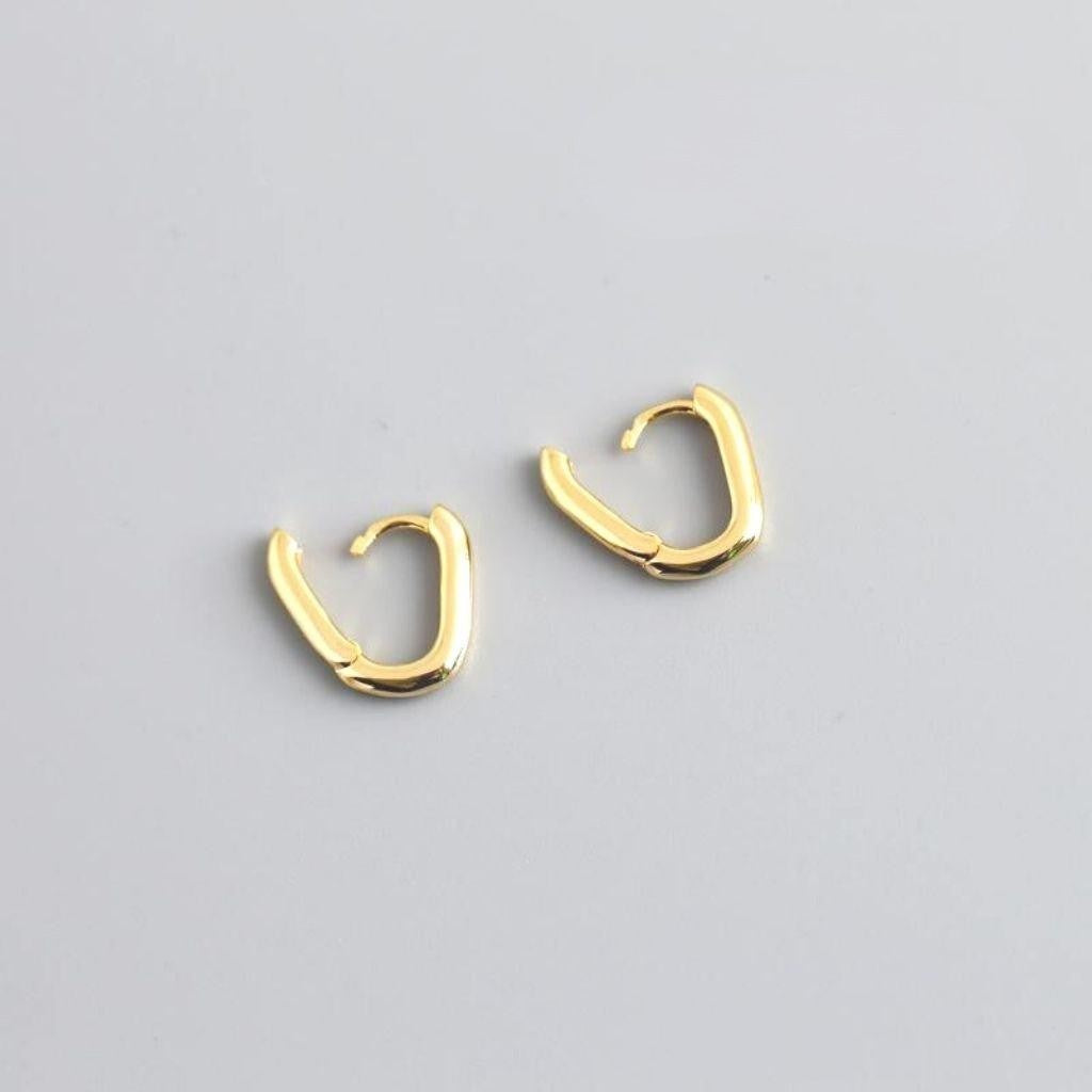 Gold Huggie Earrings