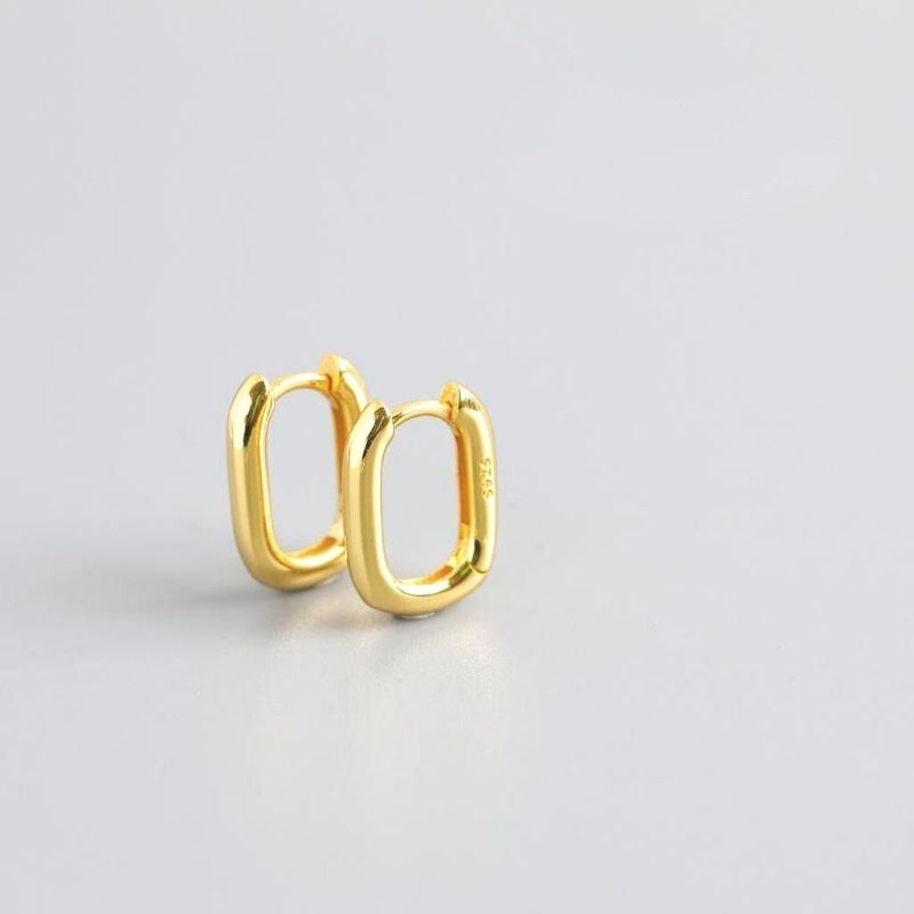 Gold Huggie Earrings