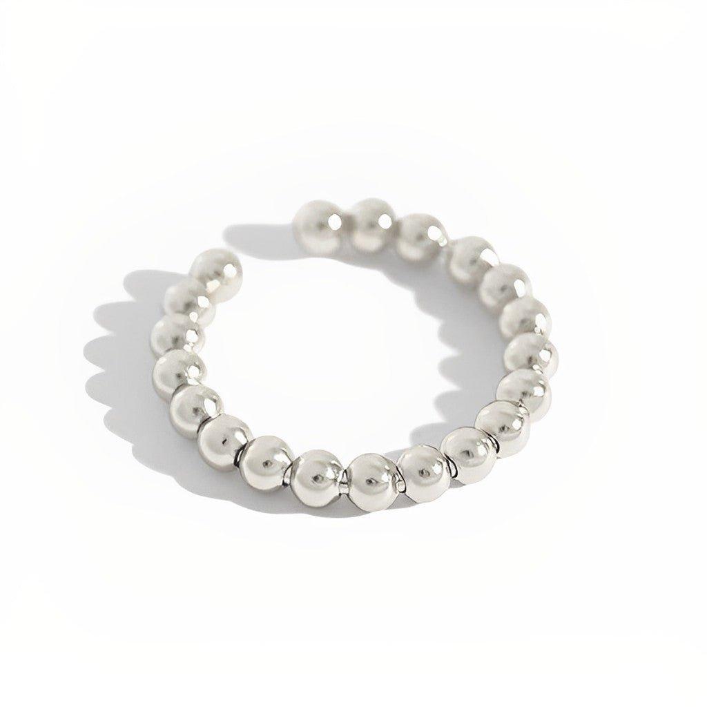 Dainty Beaded Ring - Selene