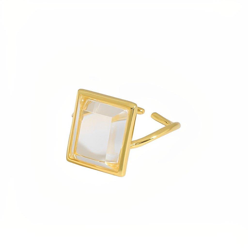 Fine Crystal Ring - Melinoe