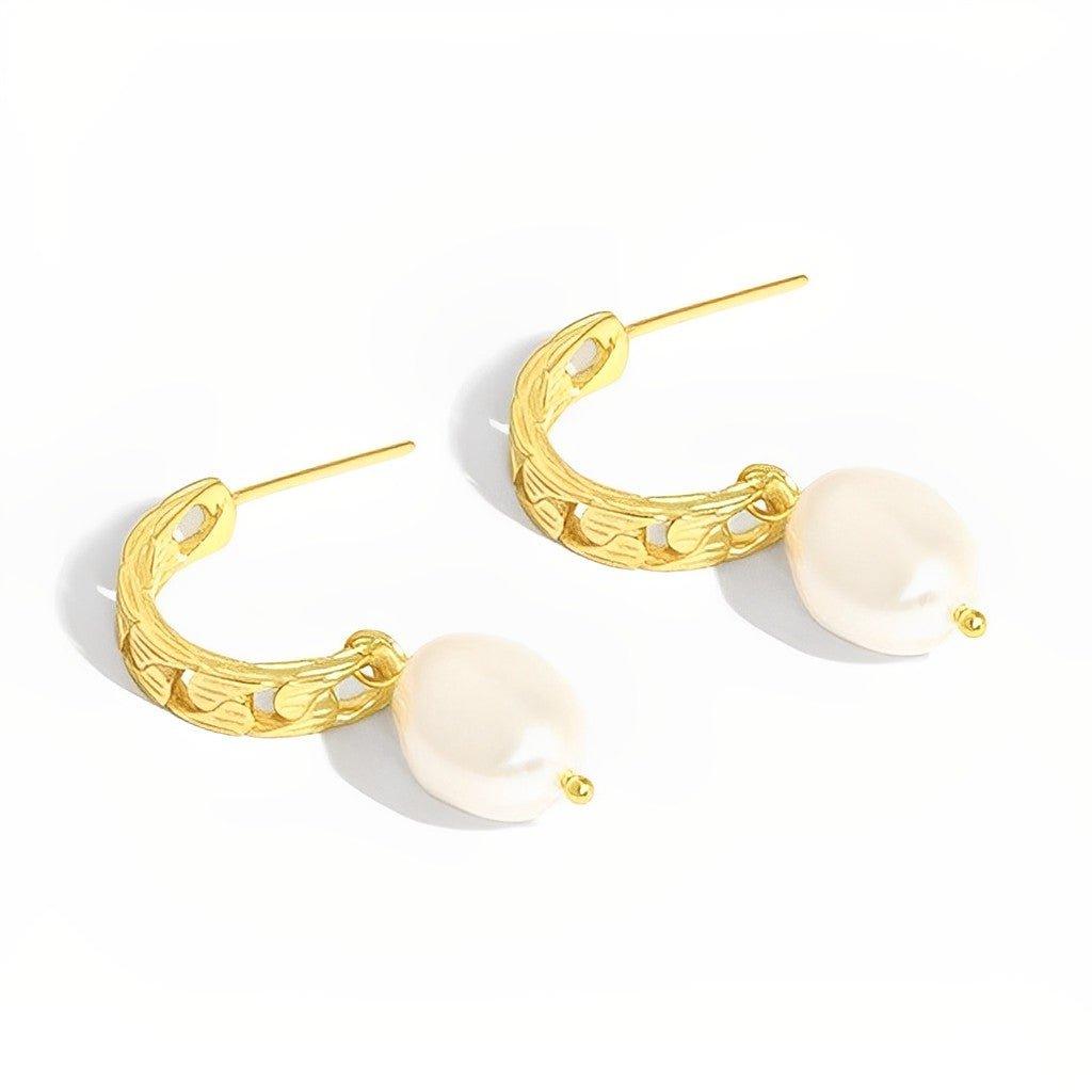 Freshwater Pearl Drop Earrings