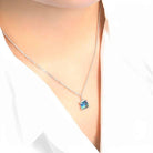 Gem Pendant Necklace - Cyrene