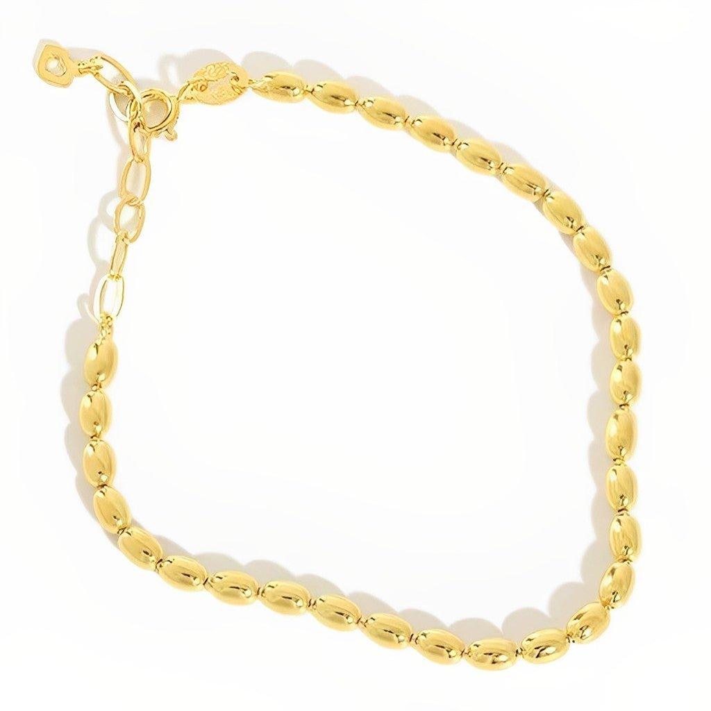 Gold Beaded Bracelet