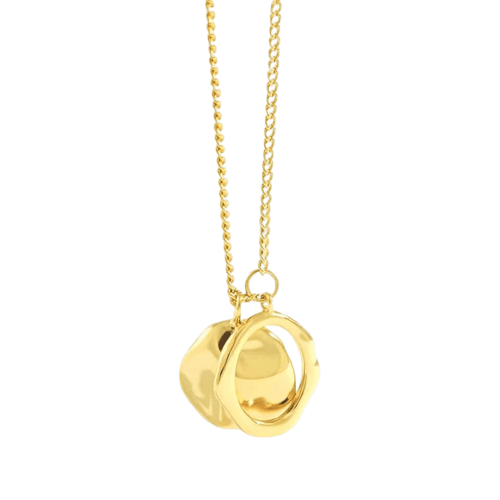 Gold Pendant Necklace - Clio