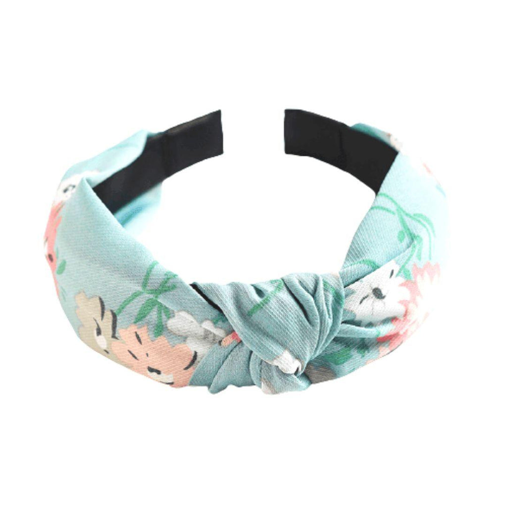 Green Flowers Hairband “Phoebe”