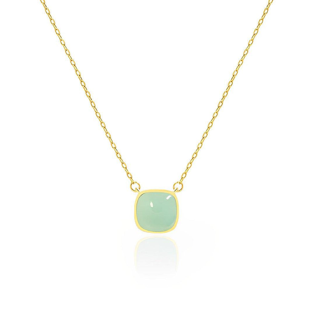 Green Square Pendant