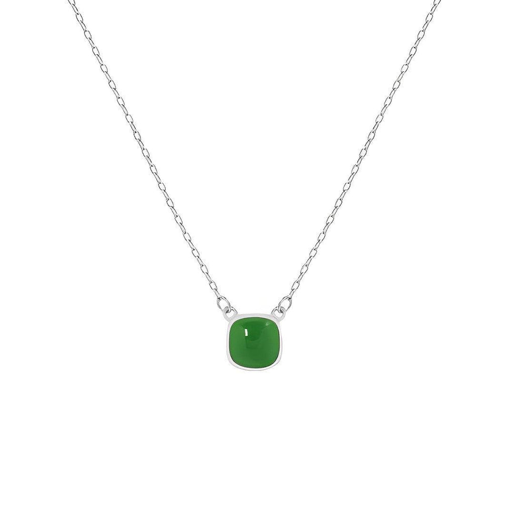 Green Square Pendant