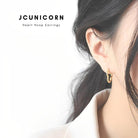 Heart Hoop Earrings
