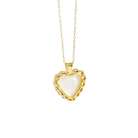 Heart Pendant In Mother of Pearl