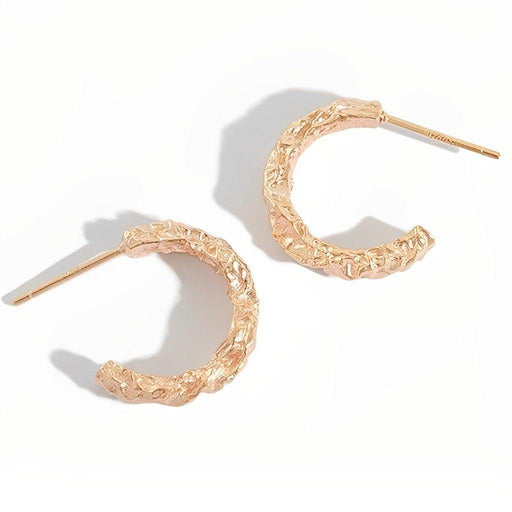 Hoop Earrings - April