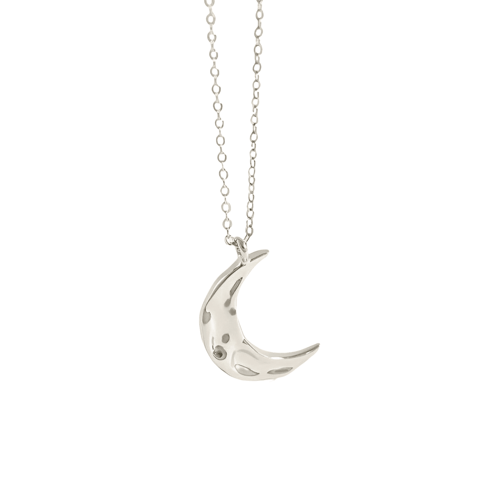 Moon Pendant In silver