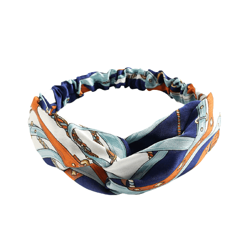 Navy Belt Headband "Libera"