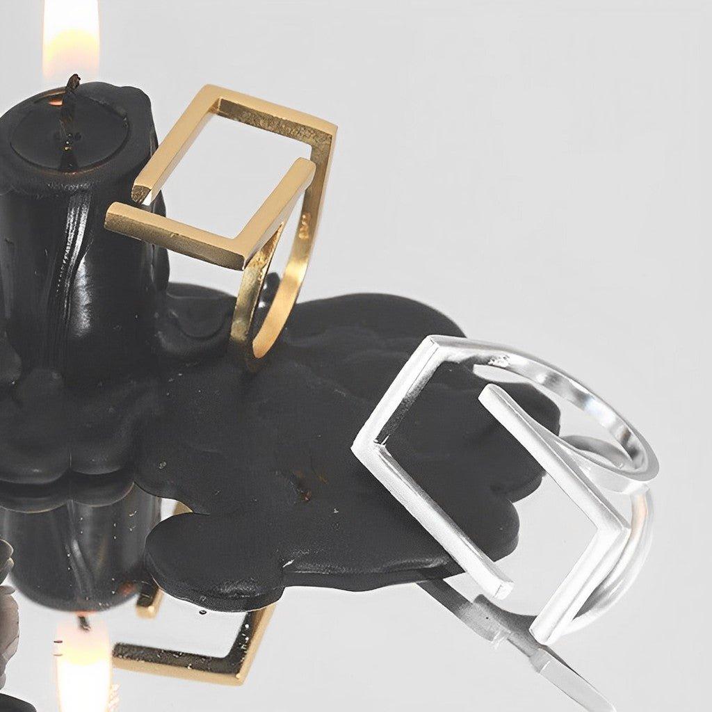 Open Rectangle Ring - Hellotia