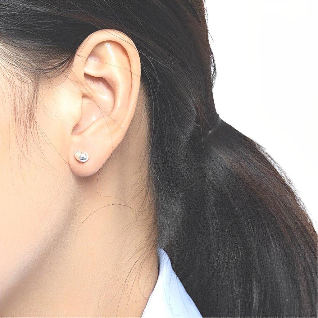 Oval Stud Earrings - Liza