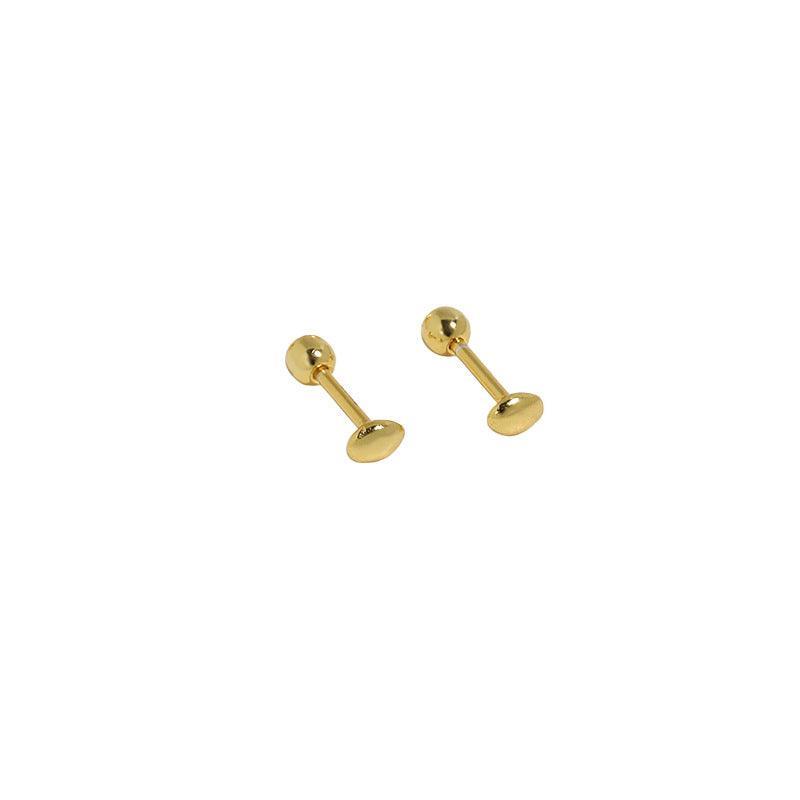 Oval Stud Earrings - Liza