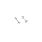 Oval Stud Earrings - Liza