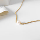 Pearl Rope Chain Necklace