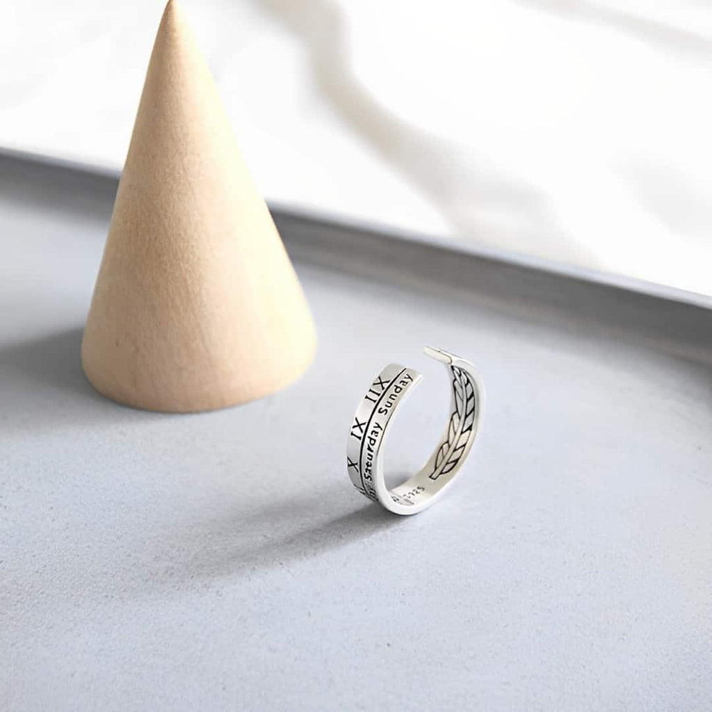 Roman Numeral Ring