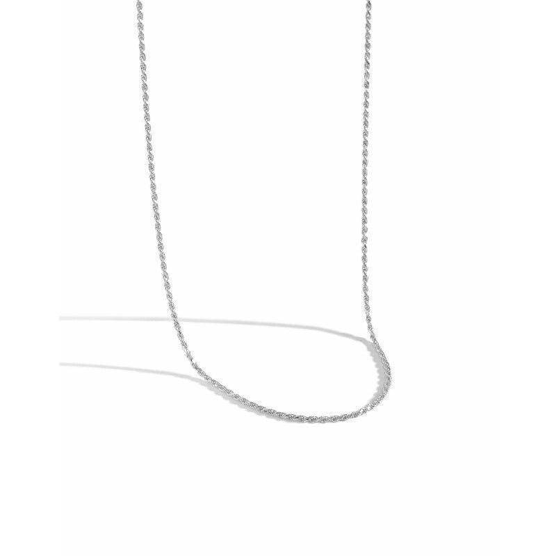 Right Left Rope Chain Rope Chain Necklace