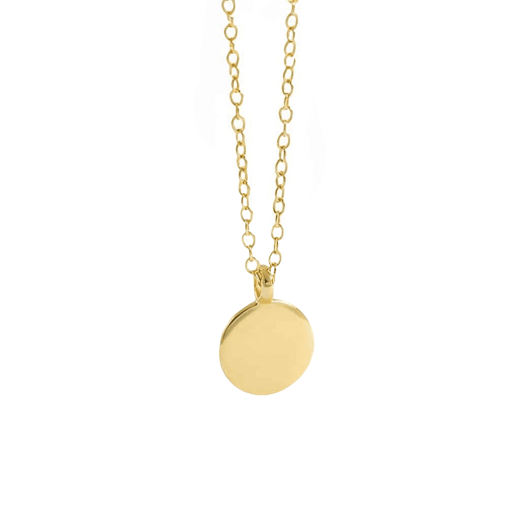 Round Pendant Necklace - Amelia