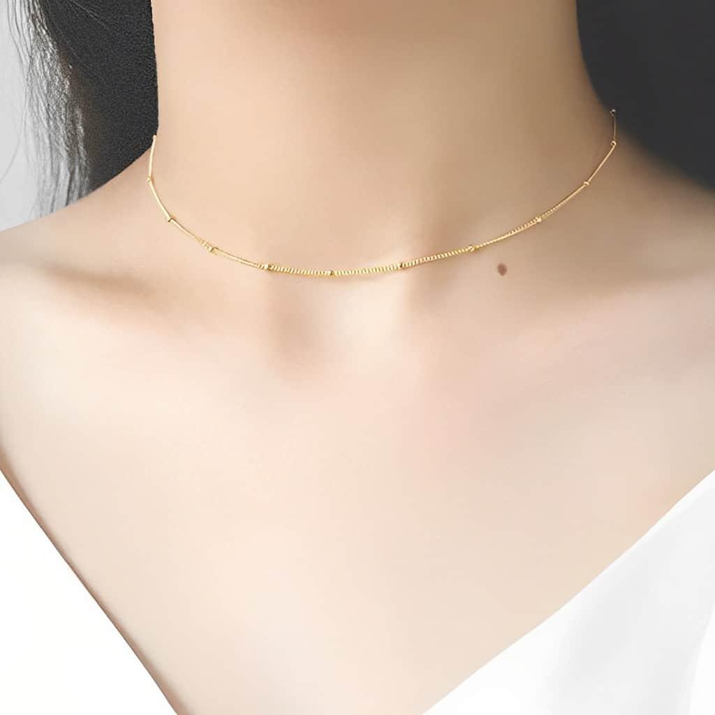 Saturn Necklace - Angelia