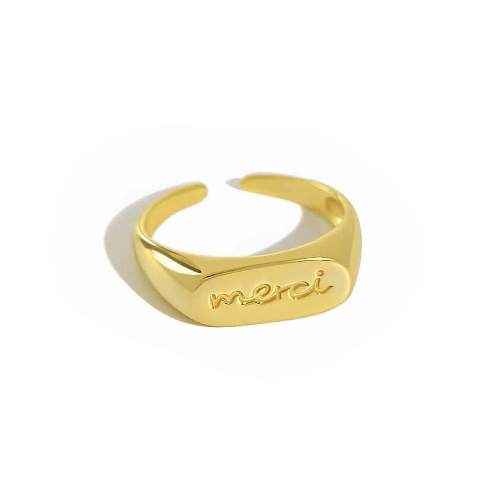 Signet Ring - Merci