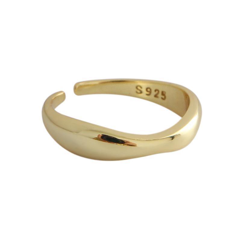 Silm Open Band Ring - Iris