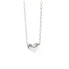 Silver Heart Necklace - Callirrhoe