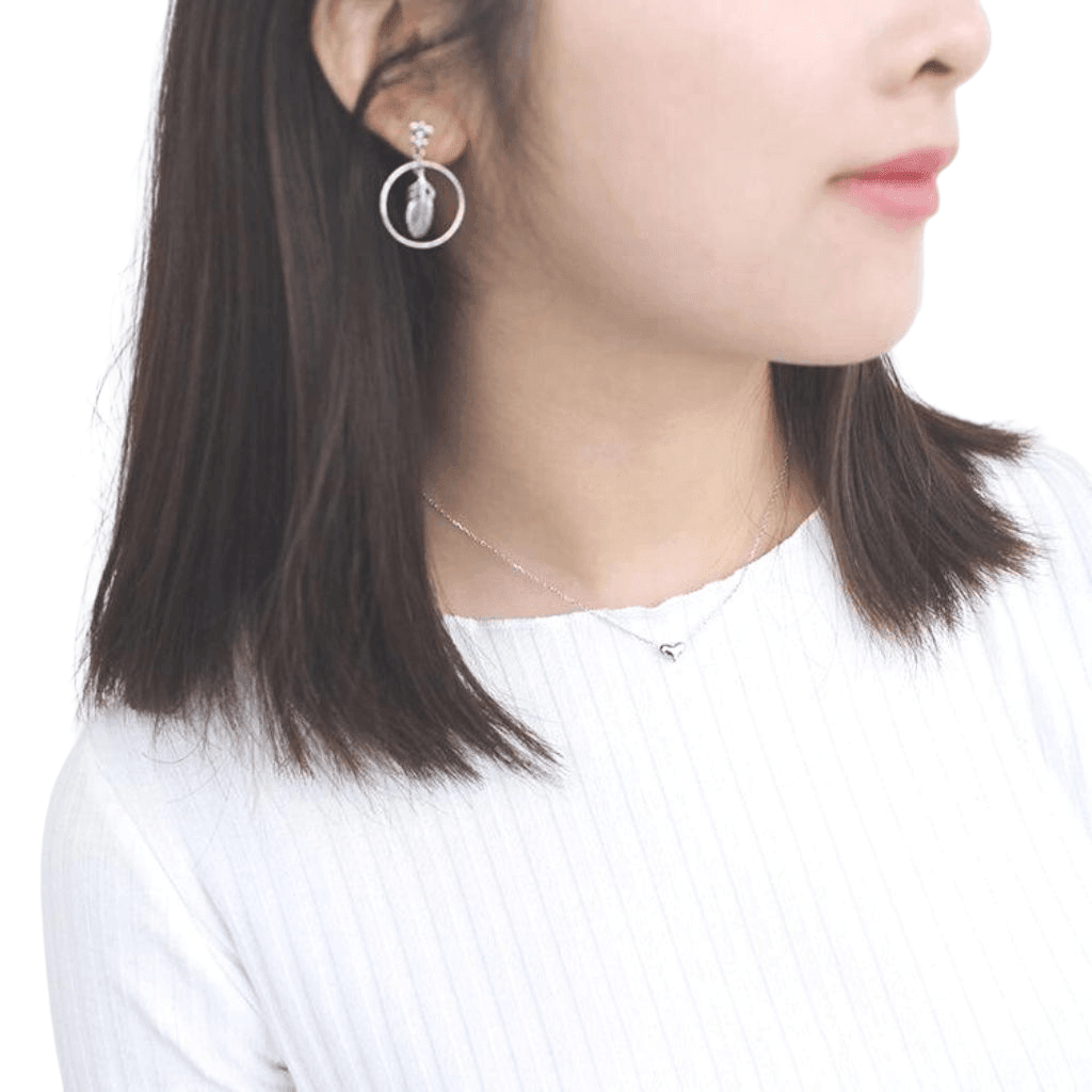 Silver Heart Necklace - Callirrhoe