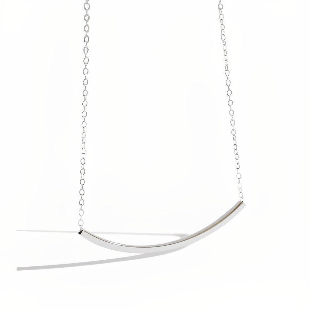 Silver Pendant Necklace - Eirene