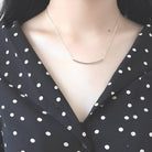Silver Pendant Necklace - Eirene