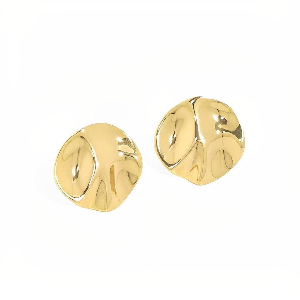 Silver Stud Earrings - Victoria