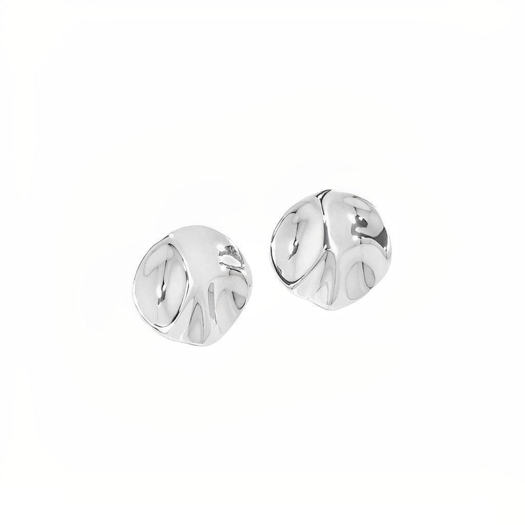 Silver Stud Earrings - Victoria
