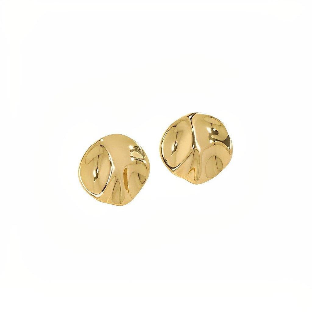 Silver Stud Earrings - Victoria