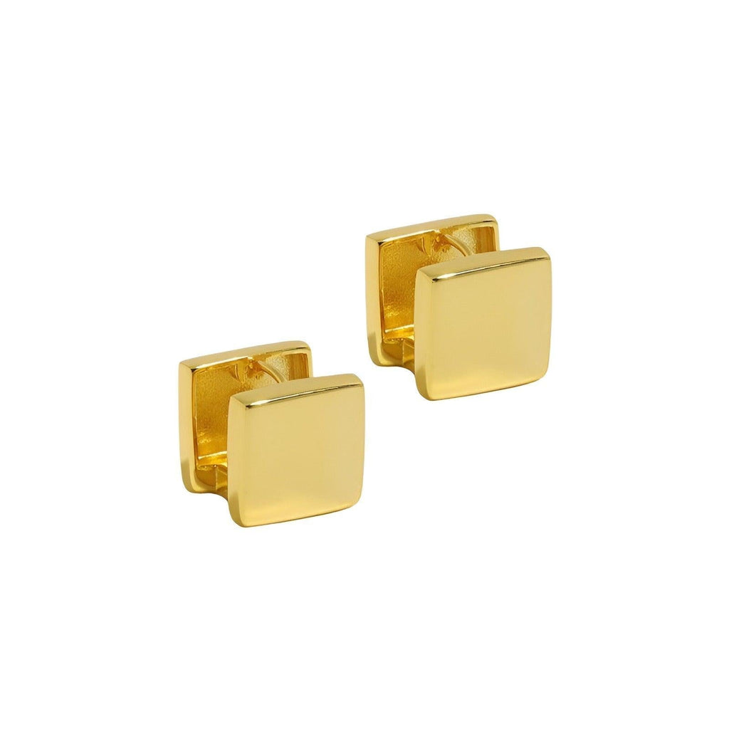 Square Huggie Earrings