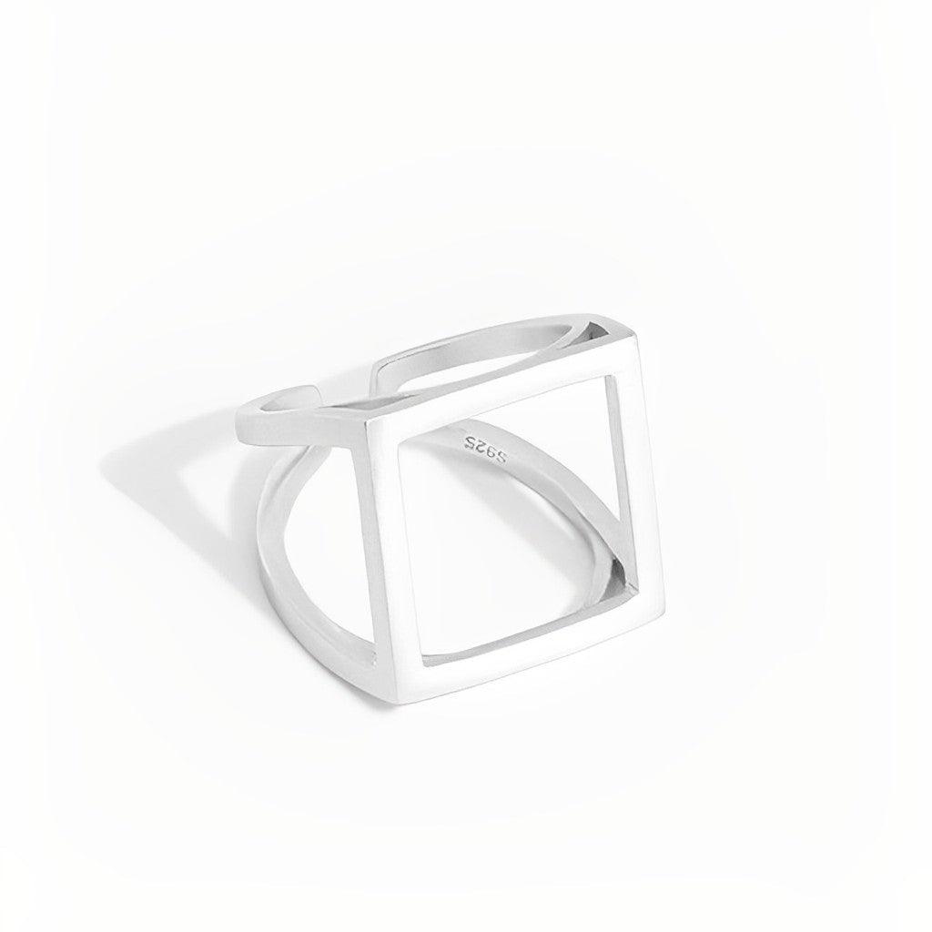 Square Open Rings - Nete