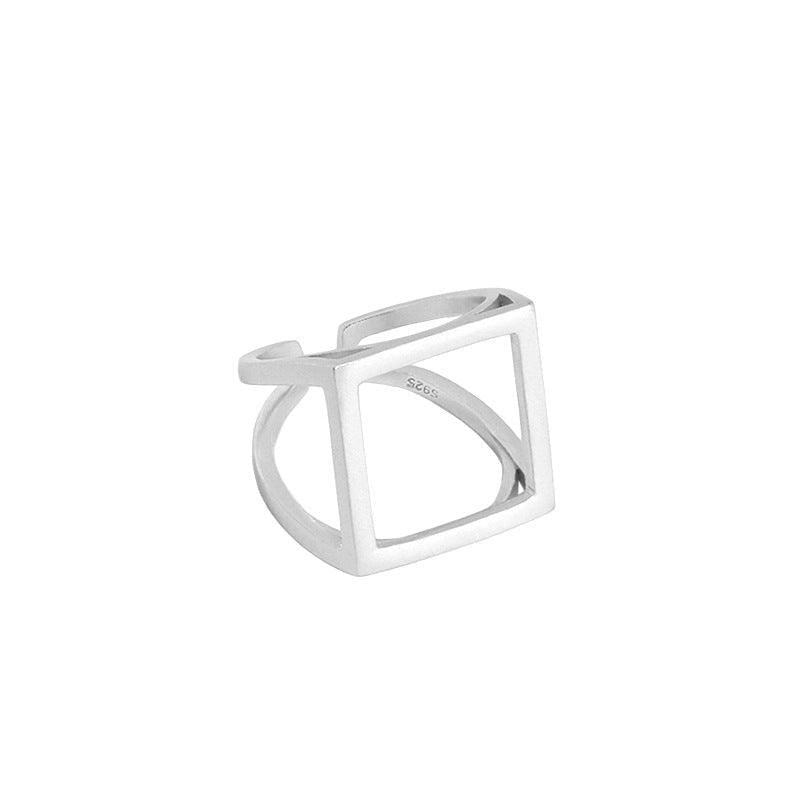 Square Open Rings - Nete