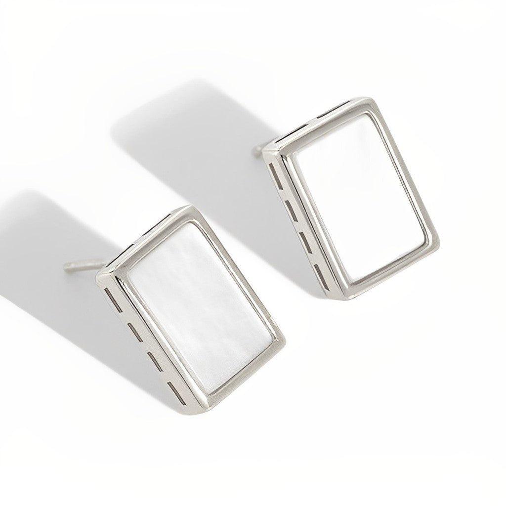 Square Stud Earrings