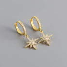 Starfish Drop Earrings